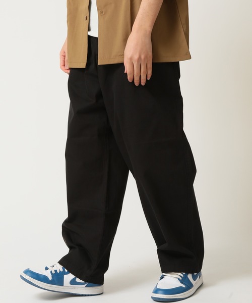 HANES(ヘインズ)の「【HANES/ヘインズ】ワイドフィットノータックパンツ /チノパン ワイドパンツ(チノパンツ・メンズ・ブラック/カーキ/ベージュ・S/M/L/LL)」の13枚目の写真
