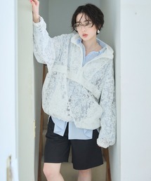 ELLEgirl（エルガール）の「レースアノラックプルオーバー（その他トップス）」