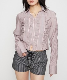 LAGUA GEM | SHIRRING COMPACT シャツ(シャツ/ブラウス)