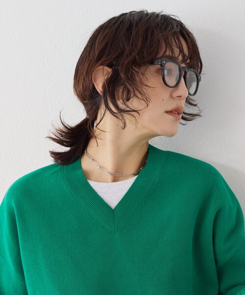 RIVE DROITE（リヴドロワ）の「【かけるだけでこなれた旬顔に】フレームサングラス（サングラス・レディース・ブラック/ブラウン・FREE）」の6枚目の写真