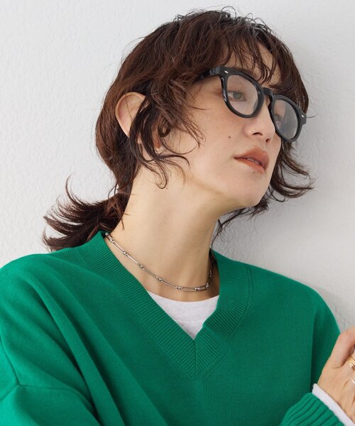 RIVE DROITE（リヴドロワ）の「【かけるだけでこなれた旬顔に】フレームサングラス（サングラス・レディース・ブラック/ブラウン・FREE）」の8枚目の写真
