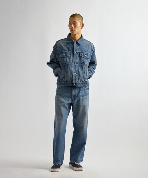 Saturdays NYC（サタデーズ ニューヨークシティ ）の「Emil Denim Jacket（デニムジャケット・メンズ・ブルー・XL/S/M/L）」の7枚目の写真