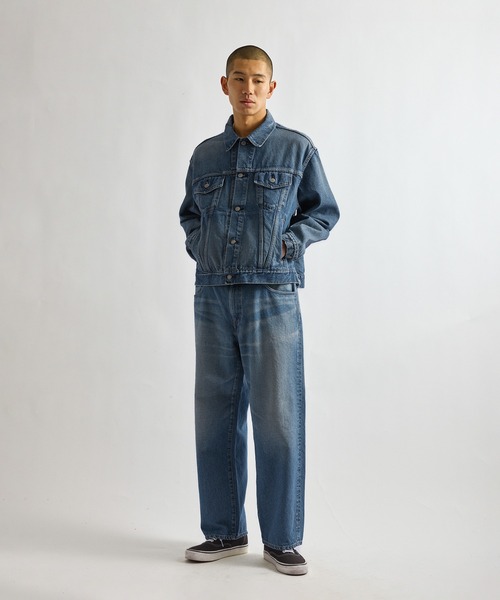 Saturdays NYC（サタデーズ ニューヨークシティ ）の「Emil Denim Jacket（デニムジャケット・メンズ・ブルー・XL/S/M/L）」の8枚目の写真