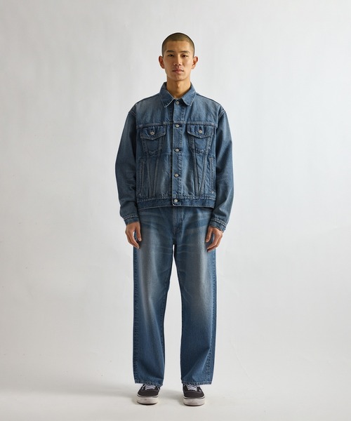 Saturdays NYC（サタデーズ ニューヨークシティ ）の「Emil Denim Jacket（デニムジャケット・メンズ・ブルー・XL/S/M/L）」の4枚目の写真