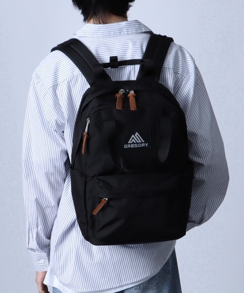 GREGORY（グレゴリー）の「【GREGORY】EASY PEASY DAY イージーピージーデイ（バックパック/リュック・メンズ・ブラック・FREE）」の2枚目の写真
