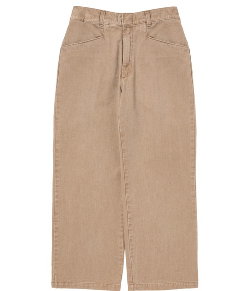 COOTIE PRODUCTIONS（クーティープロダクションズ）の「Color Denim Square Leg Easy Trousers（チノパンツ・メンズ・スミクロ/ベージュ系その他・MEDIUM/X-LARGE/LARGE/SMALL）」の2枚目の写真