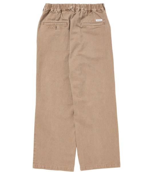 COOTIE PRODUCTIONS（クーティープロダクションズ）の「Color Denim Square Leg Easy Trousers（チノパンツ・メンズ・スミクロ/ベージュ系その他・MEDIUM/X-LARGE/LARGE/SMALL）」の4枚目の写真