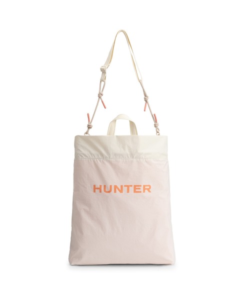 HUNTER(ハンター)の「トラベル マルチファンクション パッカブル トート(トートバッグ・レディース・ブルー/シャーベット/ホワイト×ブルー・ONE)」の20枚目の写真