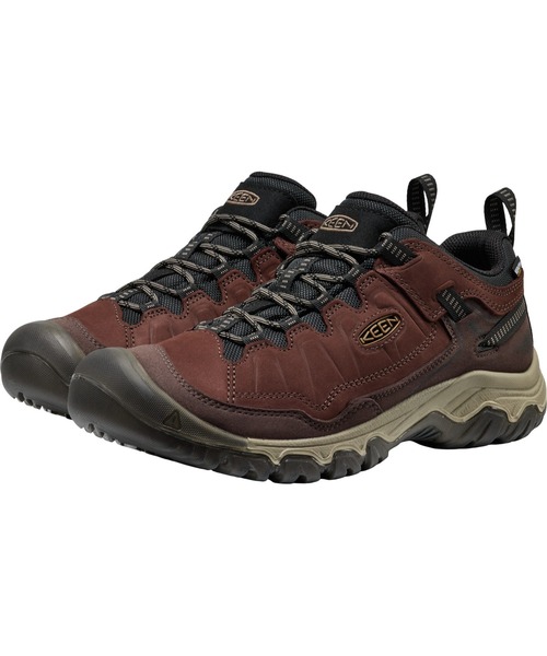 KEEN（キーン）の「TARGHEE IV WP / ターギー フォー ウォータープルーフ / メンズ 防水シューズ（スニーカー・メンズ・ブラウン系その他・30cm/28cm/27cm/26.5cm/26cm/25.5cm/25cm/27.5cm/28.5cm/29cm）」の4枚目の写真