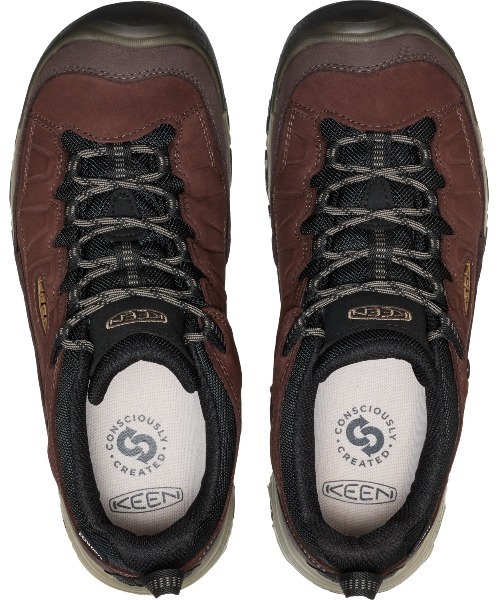 KEEN（キーン）の「TARGHEE IV WP / ターギー フォー ウォータープルーフ / メンズ 防水シューズ（スニーカー・メンズ・ブラウン系その他・30cm/28cm/27cm/26.5cm/26cm/25.5cm/25cm/27.5cm/28.5cm/29cm）」の6枚目の写真