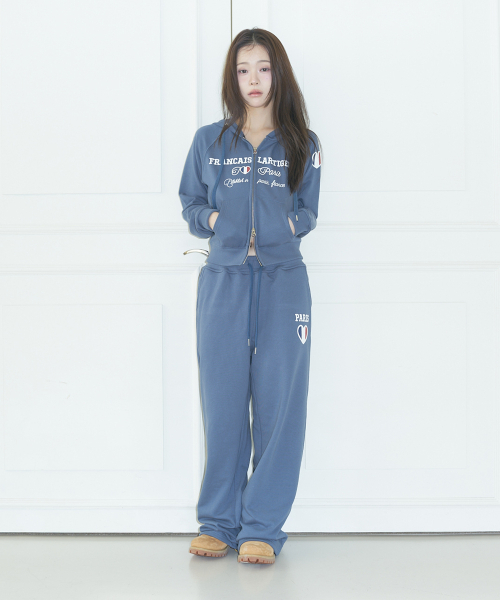 LARTIGENT（ラーティゼン）の「L22 PARIS 90S BANDING PANTS(NAVY)（スウェットパンツ・レディース・その他・FREE）」の2枚目の写真
