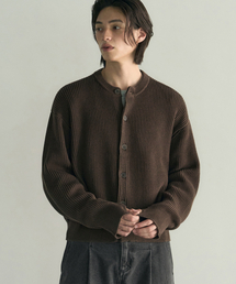 アーカイブコットンクロップニットカーディガン[NAVY]