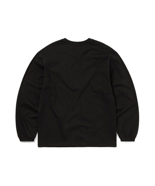 thisisneverthat(ディスイズネバーザット)の「L-Logo Pocket L/S Tee(Tシャツ/カットソー・メンズ・ブラック/ヘザーグレー・L/M/S/XL)」の4枚目の写真