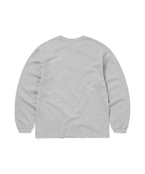 thisisneverthat(ディスイズネバーザット)の「L-Logo Pocket L/S Tee(Tシャツ/カットソー・メンズ・ブラック/ヘザーグレー・L/M/S/XL)」の6枚目の写真