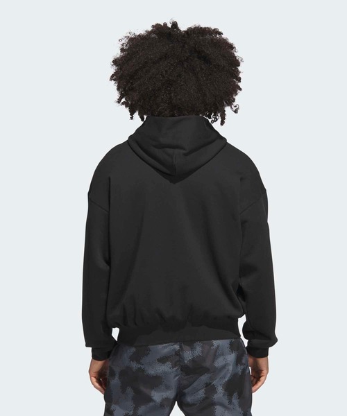 adidas（アディダス）の「アンソニー・エドワーズ Believe That パーカー / アディダス adidas（パーカー・メンズ・ブラック・LARGE/MEDIUM/SMALL/3XL/XX-LARGE/X-SMALL/X-LARGE/XX-SMALL）」の2枚目の写真