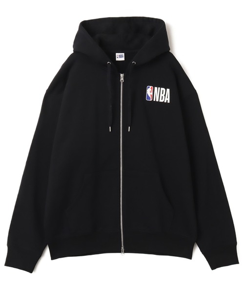 NBA(エヌビーエー)の「TOKYO23 x NBA Zip-up Hoodie / トウキョウ23 NBA ジップアップ フーディ 【SP】(パーカー・メンズ・ブラック/カモフラージュ/グレー・M/XXL/XL/L)」の1枚目の写真