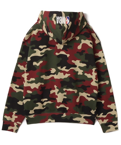 NBA(エヌビーエー)の「TOKYO23 x NBA Zip-up Hoodie / トウキョウ23 NBA ジップアップ フーディ 【SP】(パーカー・メンズ・ブラック/カモフラージュ/グレー・M/XXL/XL/L)」の15枚目の写真