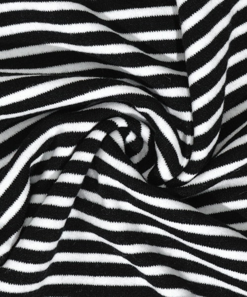 flower（フラワー）の「チャーミーボーダートップ（カーディガン/ボレロ・レディース・ベージュ/ブラック・FREE）」の14枚目の写真