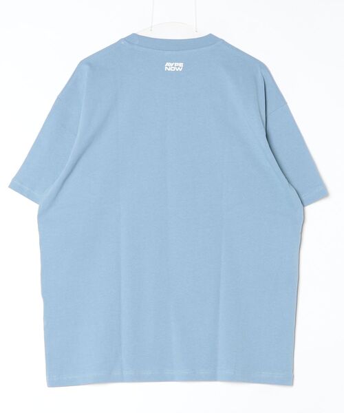 AAPE BY A BATHING APE(エーエイプバイアベイシングエイプ)の「AAPE NOW TEE(Tシャツ/カットソー・メンズ・アイボリー/ブルー/ブラック・XX-LARGE/X-LARGE/LARGE/MEDIUM/SMALL)」の13枚目の写真