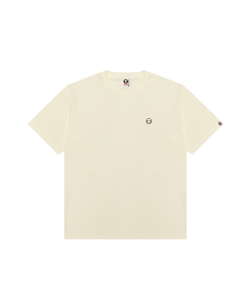 AAPE BY A BATHING APE(エーエイプバイアベイシングエイプ)の「AAPE NOW TEE(Tシャツ/カットソー・メンズ・アイボリー/ブルー/ブラック・XX-LARGE/X-LARGE/LARGE/MEDIUM/SMALL)」の1枚目の写真