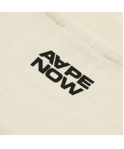 AAPE BY A BATHING APE(エーエイプバイアベイシングエイプ)の「AAPE NOW TEE(Tシャツ/カットソー・メンズ・アイボリー/ブルー/ブラック・XX-LARGE/X-LARGE/LARGE/MEDIUM/SMALL)」の9枚目の写真