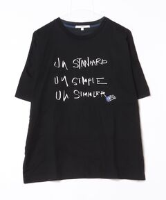 ブランド古着】リップスモーキングプリント半袖Tシャツ（Tシャツ