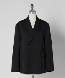 LOEFF | ＜LOEFF＞ギャバジン ボックス ジャケット(テーラードジャケット)