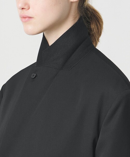 LOEFF（ロエフ）の「＜LOEFF＞ギャバジン ボックス ジャケット（テーラードジャケット・レディース・ブラック・0/1）」の21枚目の写真