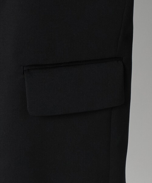 LOEFF（ロエフ）の「＜LOEFF＞ギャバジン ボックス ジャケット（テーラードジャケット・レディース・ブラック・0/1）」の13枚目の写真