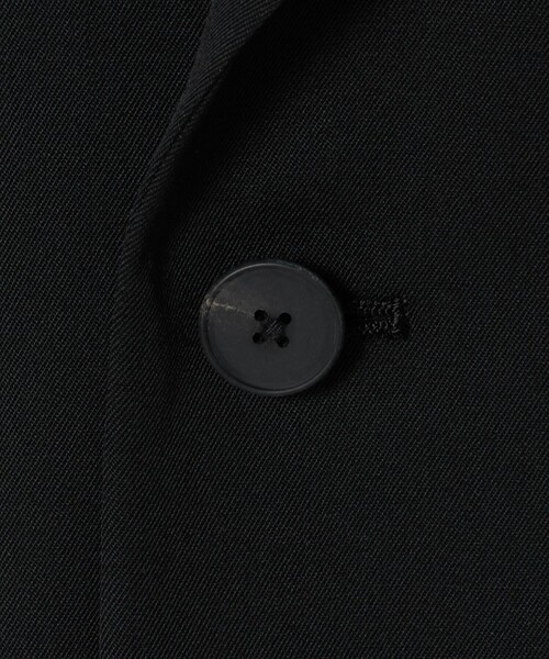 LOEFF（ロエフ）の「＜LOEFF＞ギャバジン ボックス ジャケット（テーラードジャケット・レディース・ブラック・0/1）」の14枚目の写真