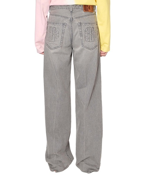 kolor(カラー)の「【kolor/カラー】26SCM-P10107 DENIM PANTS(デニムパンツ・メンズ・グレー/インディゴブルー・4/3)」の3枚目の写真