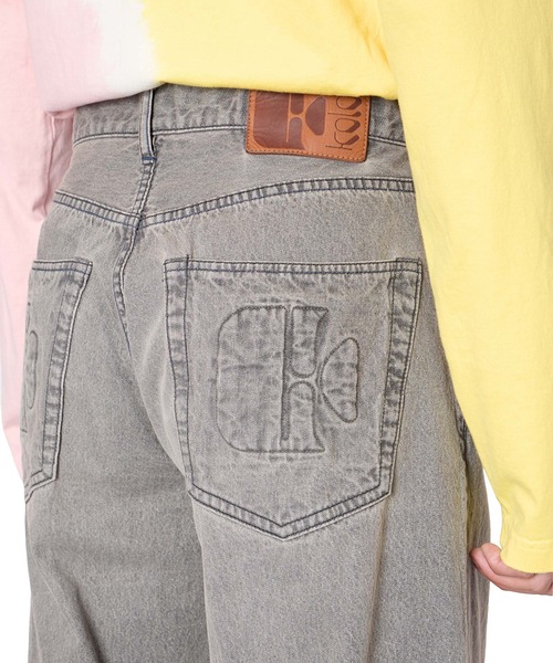 kolor(カラー)の「【kolor/カラー】26SCM-P10107 DENIM PANTS(デニムパンツ・メンズ・グレー/インディゴブルー・4/3)」の5枚目の写真