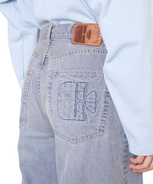 kolor(カラー)の「【kolor/カラー】26SCM-P10107 DENIM PANTS(デニムパンツ・メンズ・グレー/インディゴブルー・4/3)」の6枚目の写真