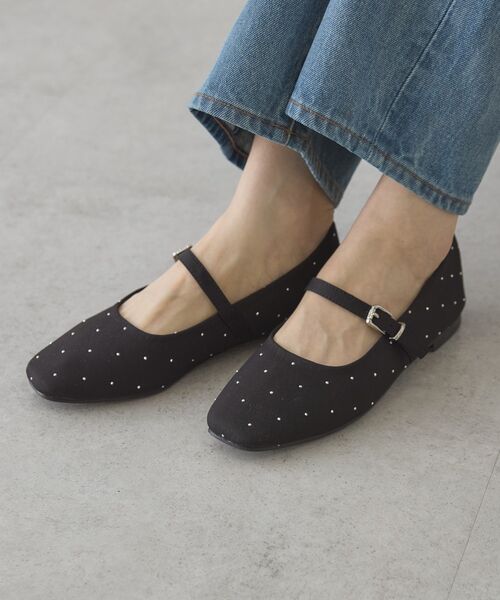 AMERICAN HOLIC（アメリカンホリック）の「メリージェーンバレエシューズ（パンプス・レディース・ブラック/レオパード・S/L/M）」の14枚目の写真