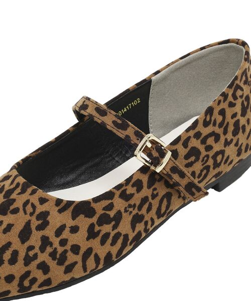 AMERICAN HOLIC（アメリカンホリック）の「メリージェーンバレエシューズ（パンプス・レディース・ブラック/レオパード・S/L/M）」の7枚目の写真