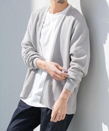 URBAN RESEARCH ROSSO MEN | 『WEB限定』変形カノコトッパーニットカーディガン(カーディガン/ボレロ)