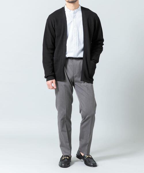 URBAN RESEARCH ROSSO MEN（アーバンリサーチロッソメン）の「『WEB限定』変形カノコトッパーニットカーディガン（カーディガン/ボレロ・メンズ・ライトグレー/ネイビー/ブラック・LARGE/MEDIUM）」の14枚目の写真