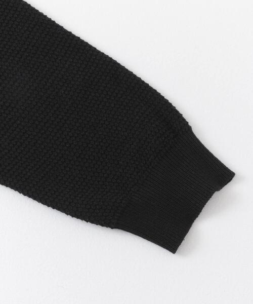 URBAN RESEARCH ROSSO MEN（アーバンリサーチロッソメン）の「『WEB限定』変形カノコトッパーニットカーディガン（カーディガン/ボレロ・メンズ・ライトグレー/ネイビー/ブラック・LARGE/MEDIUM）」の16枚目の写真