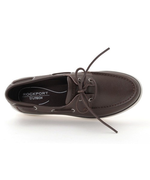 ROCKPORT(ロックポート)の「【MEN】クインシー アーバン デッキ(モカシン/デッキシューズ・メンズ・ダークブラウン・27.5cm/28.0cm/25.0cm/25.5cm/26.0cm/26.5cm/27.0cm)」の5枚目の写真