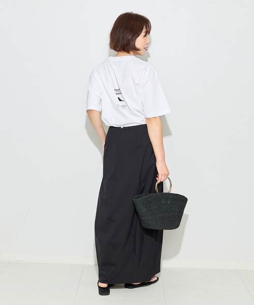 journal standard L'essage（ジャーナルスタンダードレサージュ）の「POETMEETS DUBWISE HOPE Tシャツ（Tシャツ/カットソー・レディース・ブラック/ネイビー/ホワイト・FREE）」の10枚目の写真