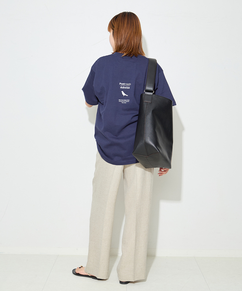 journal standard L'essage（ジャーナルスタンダードレサージュ）の「POETMEETS DUBWISE HOPE Tシャツ（Tシャツ/カットソー・レディース・ブラック/ネイビー/ホワイト・FREE）」の14枚目の写真