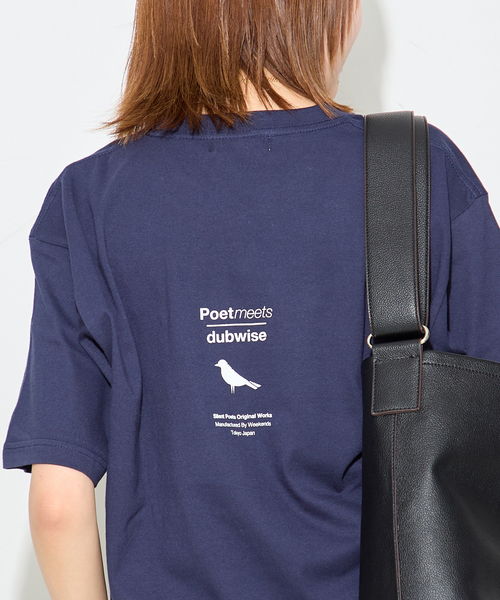 journal standard L'essage（ジャーナルスタンダードレサージュ）の「POETMEETS DUBWISE HOPE Tシャツ（Tシャツ/カットソー・レディース・ブラック/ネイビー/ホワイト・FREE）」の17枚目の写真