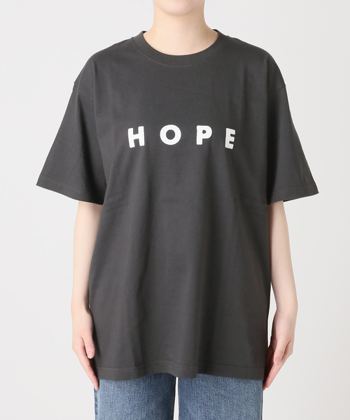 journal standard L'essage（ジャーナルスタンダードレサージュ）の「POETMEETS DUBWISE HOPE Tシャツ（Tシャツ/カットソー・レディース・ブラック/ネイビー/ホワイト・FREE）」の18枚目の写真