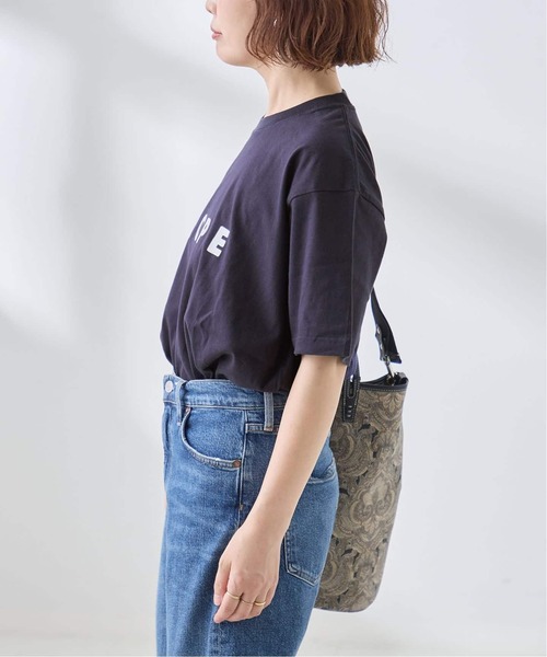 journal standard L'essage(ジャーナルスタンダードレサージュ)の「POETMEETS DUBWISE HOPE Tシャツ(Tシャツ/カットソー・レディース・ブラック/ネイビー/ホワイト・FREE)」の12枚目の写真