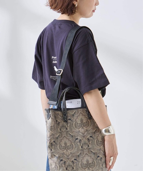 journal standard L'essage(ジャーナルスタンダードレサージュ)の「POETMEETS DUBWISE HOPE Tシャツ(Tシャツ/カットソー・レディース・ブラック/ネイビー/ホワイト・FREE)」の14枚目の写真