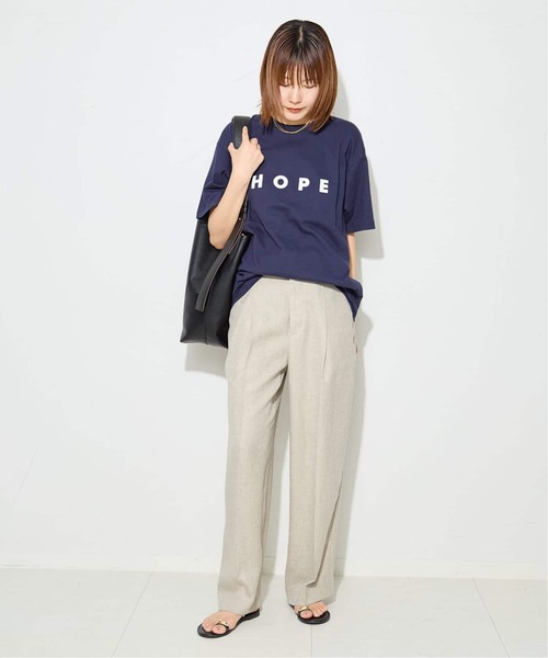 journal standard L'essage(ジャーナルスタンダードレサージュ)の「POETMEETS DUBWISE HOPE Tシャツ(Tシャツ/カットソー・レディース・ブラック/ネイビー/ホワイト・FREE)」の22枚目の写真