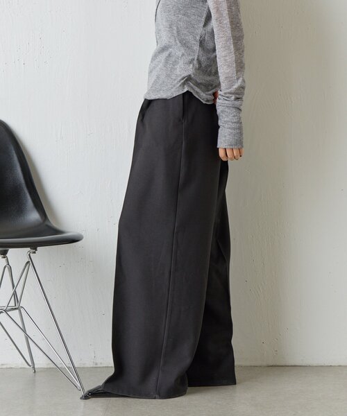 goocy(グーシー)の「【ウエスト調節可能】美シルエットスラックス(その他パンツ・レディース・ブラック/グレー/ブラウン・PM/MEDIUM/SMALL)」の9枚目の写真