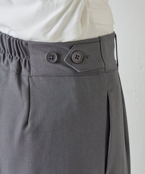goocy(グーシー)の「【ウエスト調節可能】美シルエットスラックス(その他パンツ・レディース・ブラック/グレー/ブラウン・PM/MEDIUM/SMALL)」の22枚目の写真