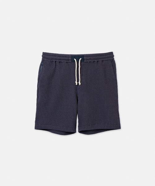 SEAGREEN（シーグリーン）の「SEAGREEN(シーグリーン) BIG WAFFLE SHORTS（その他パンツ・メンズ・サックスブルー/ブラック/ブラウン/イエロー/ロイヤルブルー/ネイビー・2/3/1）」の3枚目の写真