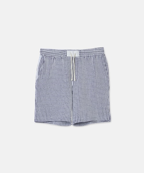 SEAGREEN（シーグリーン）の「SEAGREEN(シーグリーン) BIG WAFFLE SHORTS（その他パンツ・メンズ・サックスブルー/ブラック/ブラウン/イエロー/ロイヤルブルー/ネイビー・2/3/1）」の5枚目の写真